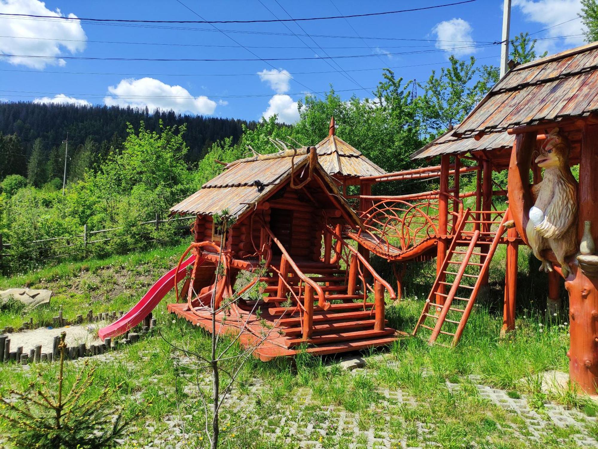 Дерев'Яний Котедж "Казка" Jaremtsche Exterior foto